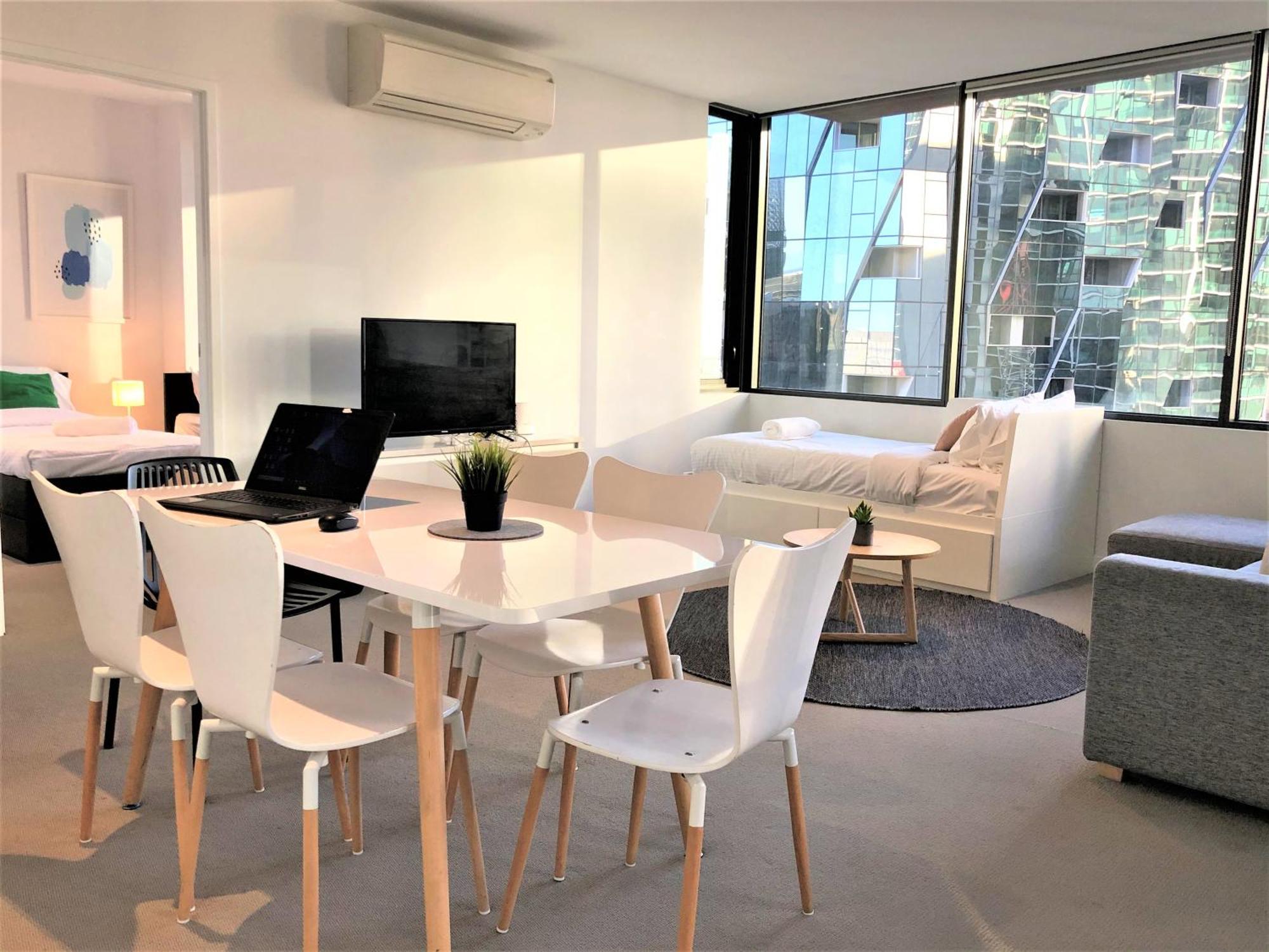 Readyset Apartments At Madison เมลเบิร์น ภายนอก รูปภาพ