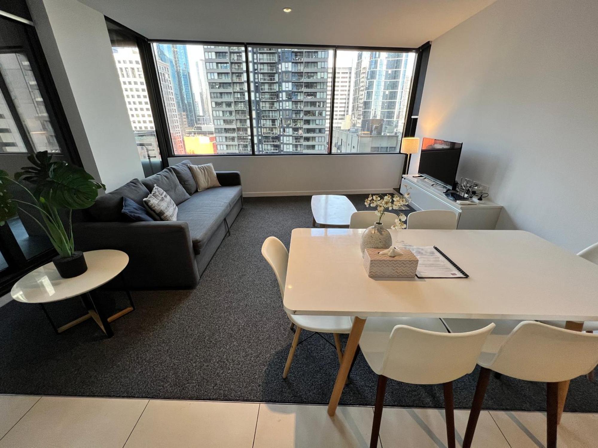 Readyset Apartments At Madison เมลเบิร์น ภายนอก รูปภาพ